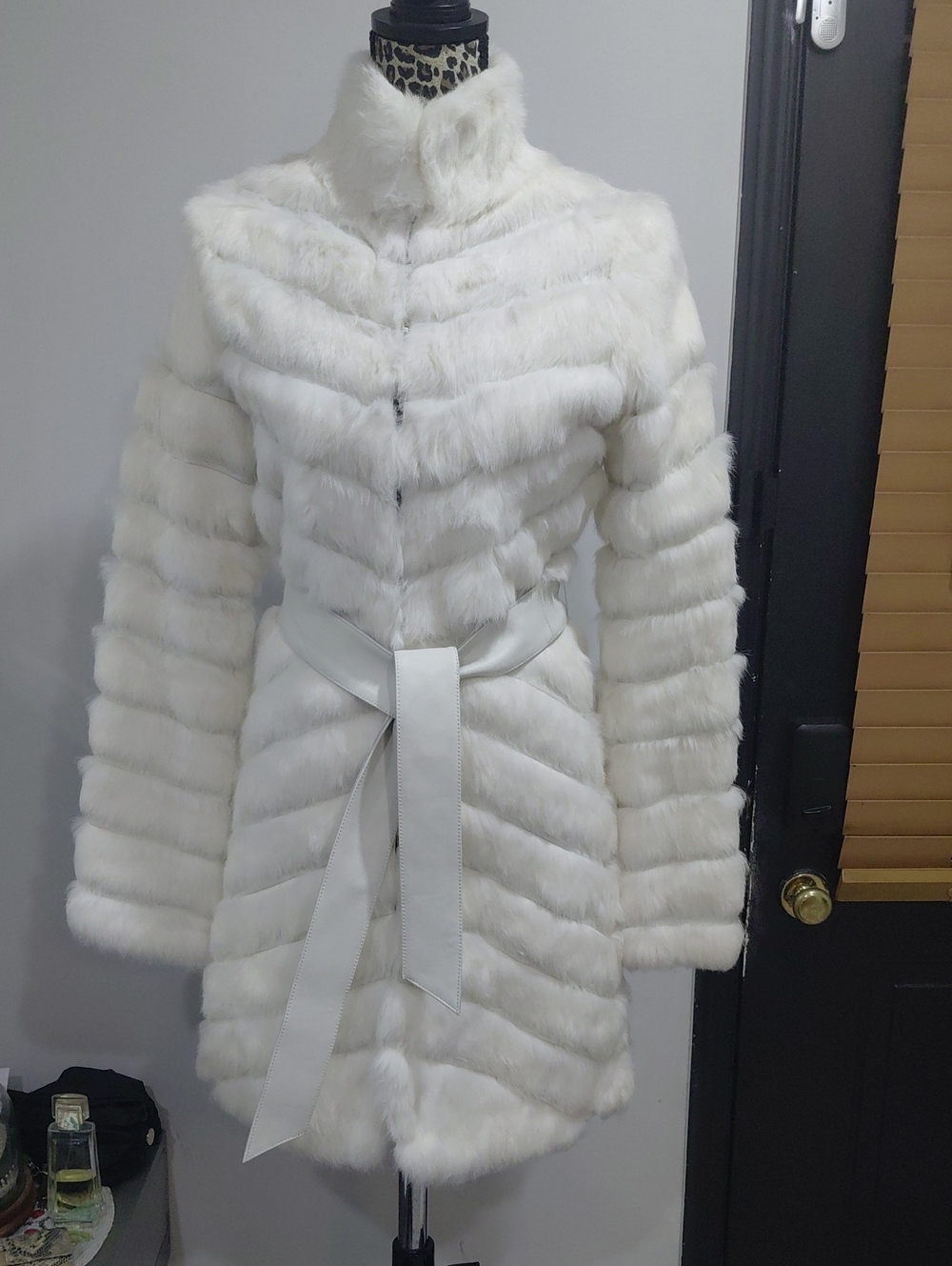 Marciano Rabbite Fur With Genuine Leather
